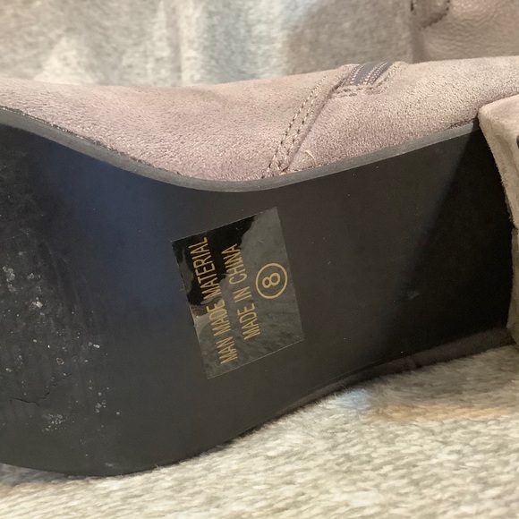 Bundle of Matt and nat backpack with suede shoes. - Picture 4 of 5